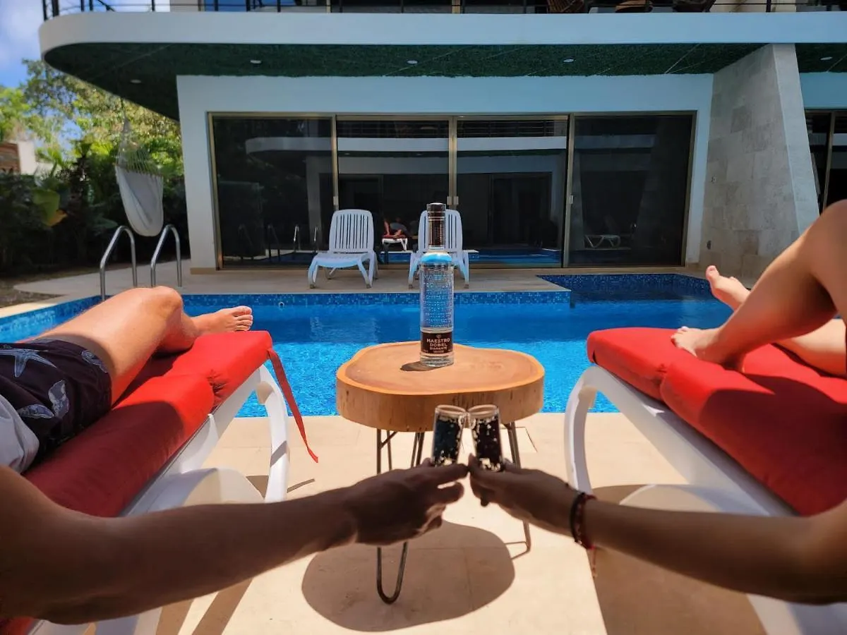 Great&Cosy Design 1Bed - Ground Floor Swim-Up Apartment Tulum