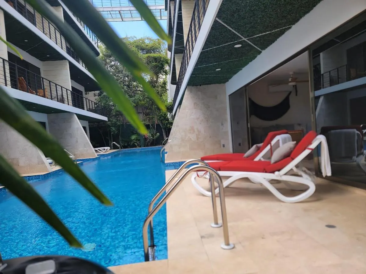 Great&Cosy Design 1Bed - Ground Floor Swim-Up Apartment Tulum Mexico