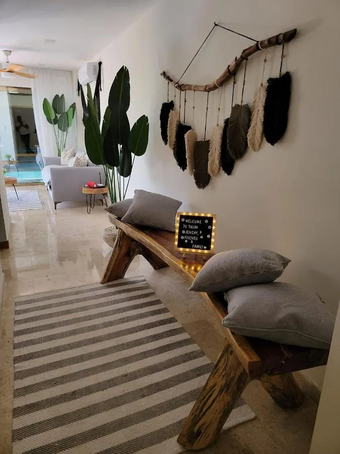 Great&Cosy Design 1Bed - Ground Floor Swim-Up Apartment Tulum