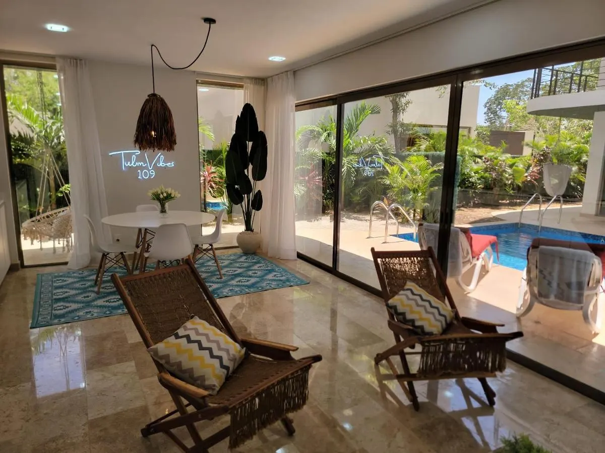 Great&Cosy Design 1Bed - Ground Floor Swim-Up Apartment Tulum