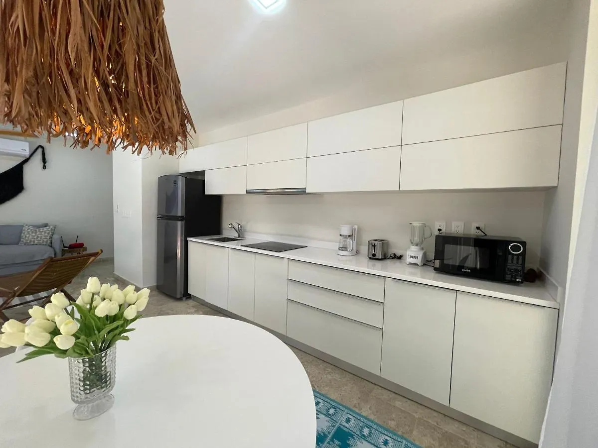 Great&Cosy Design 1Bed - Ground Floor Swim-Up Apartment Tulum 0*,